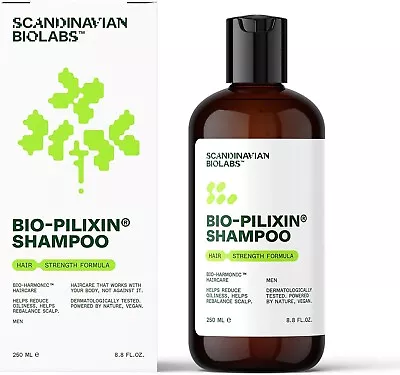 Scandinavian Biolabs Bio-Pilixin Shampoo Thickening Hair Shampoo 250ml UK • £32.49