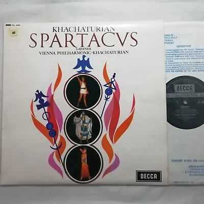 Decca LP SXL 6000 TAS LIST: Khachaturian - Spartacus Etc. / Khachaturian / VPO • £10