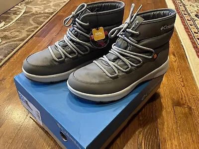 Columbia Slopeside Village Omni-Heat MID GREY Size 10.5 NEW • $55.99