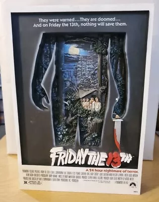 Mcfarlane Toys Friday The 13th 3D Movie Poster Jason Pamela Voorhees  • $49.99