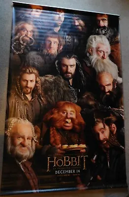 THE HOBBIT: An Unexpected Journey Theater Vinyl Poster/Banner 94'  X 60  RARE • $39.99