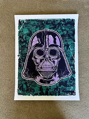 Dark Lord's Gambit - Nick Marquez - Star Wars Vader Screenprint Poster Mondo • $25