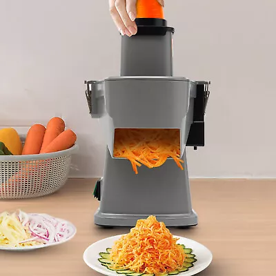 Vegetable Fruit Electric Chopper Cutter Slicer Dicer Shredder Cutter Cutting • $448.38