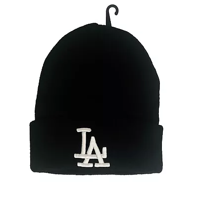 NEW Unisex LA Los Angeles Dodgers Skull Cap Cuff Winter Warm Black One Size • $11.95