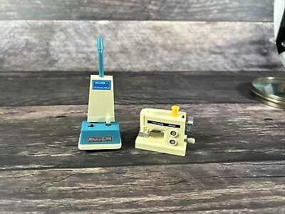 Vntg Galoob Japan Wind Up Miniature Sewing Machine & Floor Scrubber Barbie Works • $16.99