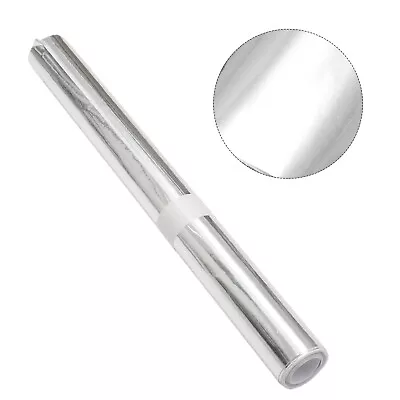 1roll Silver Chrome Mirror Vinyl Wrap Film Car Sticker Decal Anti-uv Water-proof • $13.68