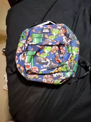 Super Mario Bros Nintendo  Backpack/School Book Bag • $20