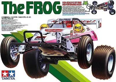 TAMIYA Male 1/10 Electric R/C Car Series Mighty Frog 2005 Offroad 58354 F/S • $190.33