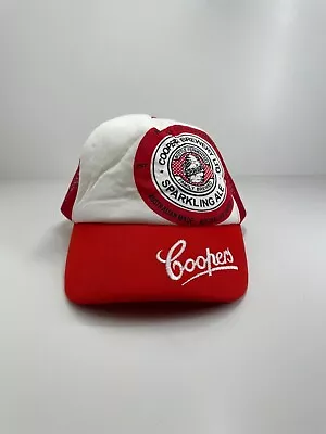 Coopers Sparkling Ale Beer Red Cap Hat Trucker Adjustable One Size Fits Most • $19.95