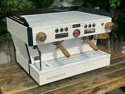 La Marzocco Linea Pb 2 Group Black & White & Timber Espresso Coffee Machine • $1