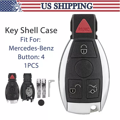 Replacement For Mercedes-Benz Class Keyless Remote Key Fob Case Shell • $12.79