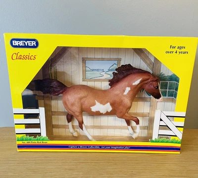£16.95 • Buy Boxed Breyer Classics No 684 Pinto Red Roan Horse
