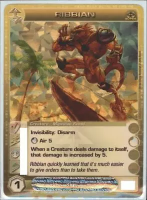 2x (CZH-035-RNDM) Ribbian (Random Stats) (SR) Chaotic Premium Pack Foil Card • $1.34