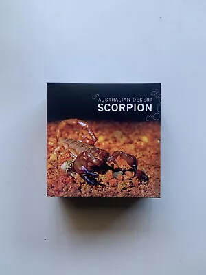 Australia’s Most Dangerous – Desert Scorpion 2023 $5 1 Oz Coloured Fine Silver • $260