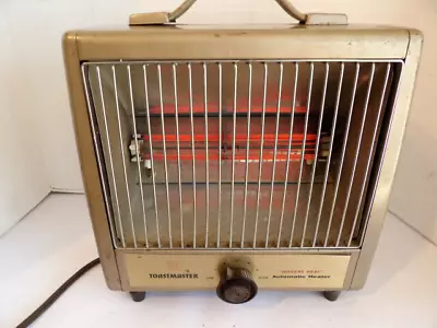 Vintage Retro 1960's Toastmaster Space Heater 1320w Model 9b1- • $34.99
