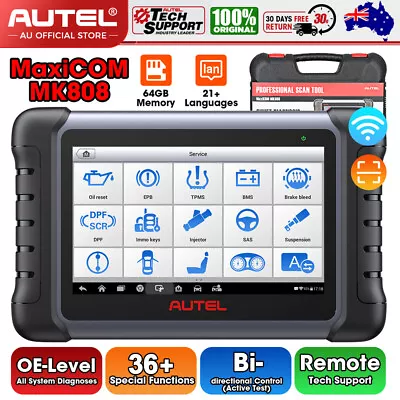 Autel MaxiCom MK808 PRO Diagnostic Scan Tool All System Bidirectional PK MK808BT • $699