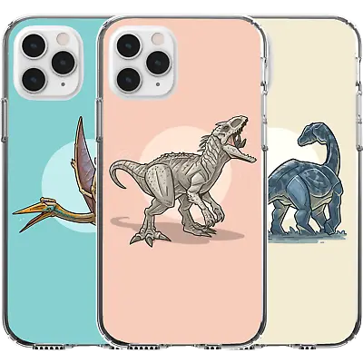 $16.95 • Buy Silicone Cover Case Dinosaur Paleontology Joke Meme Cartoon T-Rex Pterodactyl