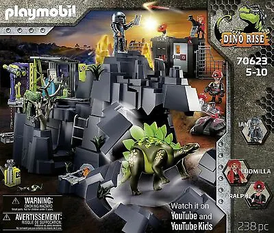 £99.99 • Buy Playmobil Dino Rise Crystal Mine With Dinosaur 70623
