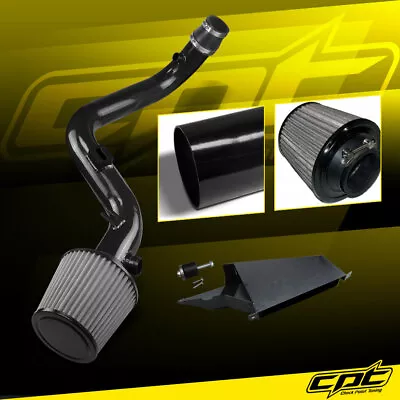 For 10-13 Golf GTi TSI MK6 2.0T 2.0L Black Cold Air Intake +  Black Filter Cover • $151.96