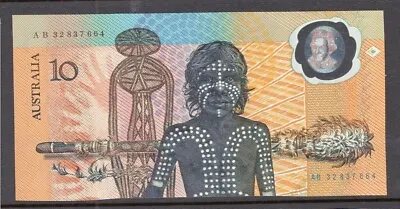 Australia 1988 $10 Ten Dollar Bicentenary Polymer Banknote. • $29.99