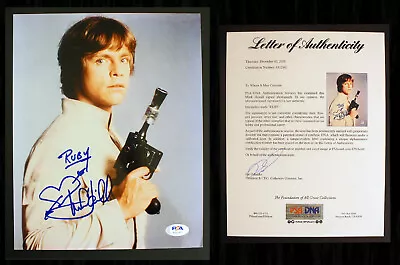 *PSA/DNA Letter* MARK HAMILL SIGNED Star Wars Luke Skywalker Photo! • $1075