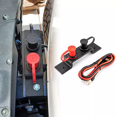 Remote Battery Terminal Relocation Kit Jump Post For Jeep Trucks Race Car • $49.96