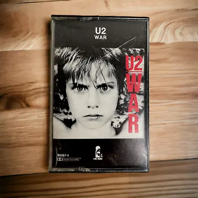 U2 War Cassette Tape Island Records 1983 • $4.99