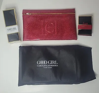Carolina Herrera New York Good Girl Lotion 100mL Very Good Girl Glam Mini Bag  • $36.99
