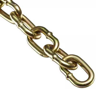 Campbell Straight Link Machine Chain On Reel Brass Low Carbon Steel # 3 • $72.24