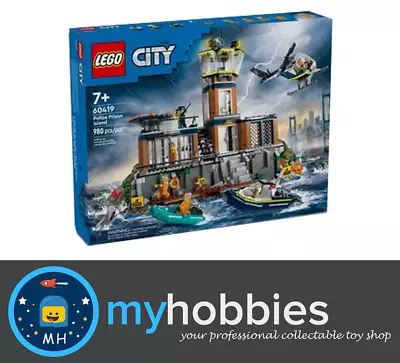 LEGO 60419 City Police Prison Island Brand New And Sealed • $178.50