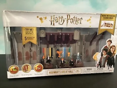 $34 • Buy Harry Potter  Hogwarts Great Hall Mini Playset New In Package 