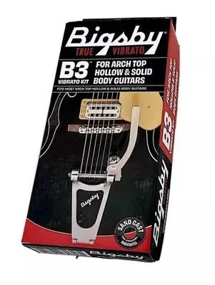 Bigsby® B3 Tremolo Vibrato Tailpiece~Chrome~Boxed Kit~0868013001~Brand New • $149.95