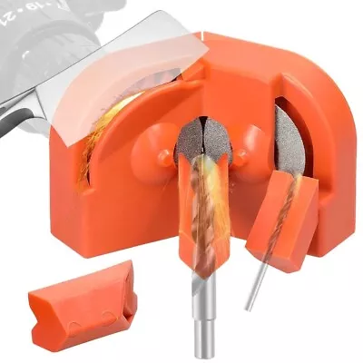 Multipurpose Drill Bit Sharpener Manual Grinding Sharpener For Drill Bit • £16.99