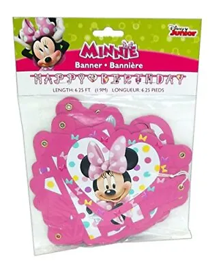 Minnie Mouse Bowtique Jointed Party Banner 6.25 Ft. • $9.99