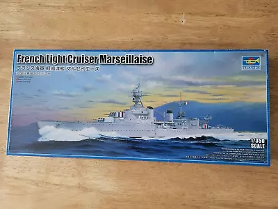 Trumpeter 1/350 French Light Cruiser Marseillaise #05374 Plastic Model Kit • £62.50