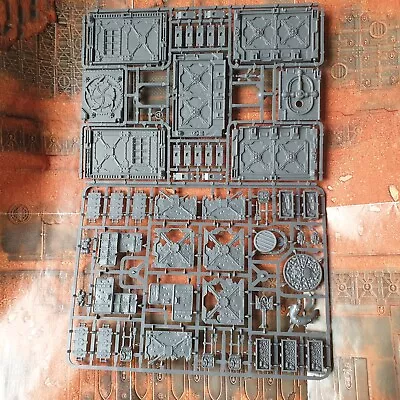 Necromunda Terrain Barricades Ammo Crates Underhive Scenery • £21.49