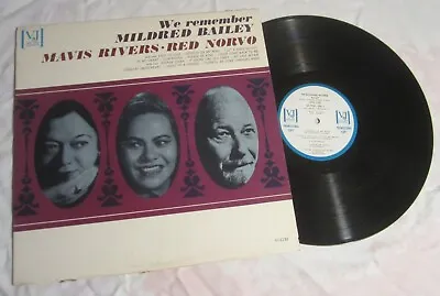 MAVIS RIVERS LP -- Vee-Jay # VJ-1132 -- WE REMEMBER MILDRED BAILEY -- Promo Copy • $10.98