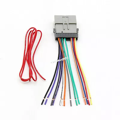 $8.99 • Buy Stereo Radio Wire Harness Adapter For Chevy Silverado Express Colorado 2003-2007