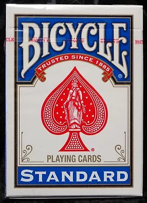 Bicycle Blue Standard Playing Cards Deck/Poker/Games/Magic Collectors Unopened • $5.59