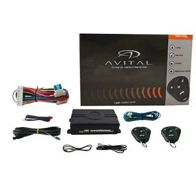 Avital 3100LX Keyless Entry Trunk Release Car Alarm Security System Starter Kill • $38.90
