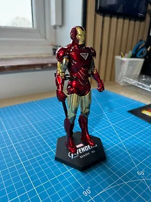 ZD Marvel Avengers IRON MAN Mark VI MK6 Action Figure 7  Toy - Brand New SEALED • £39.99