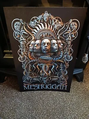 Meshuggah Poster Obzen None Gojira Mastadon Metal Slayer Megadeth Unbroken NYHC  • $15