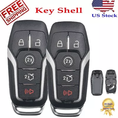 2 For 2015 2016 2017 2018 F-150 Explorer Edge Fusion Remote Key Fob Shell Case • $16.13