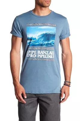  Volcom Men's S Short Sleeve Tee T-Shirt Surf Pipeline Hawaii Banzai Pipe Pro  • $17.90