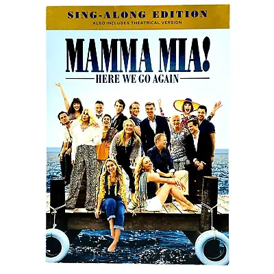 Mamma Mia! Here We Go Again (2018) - DVD - Amanda Seyfried Comedy Musical Movie • $7.95