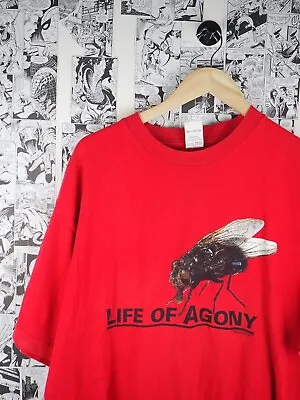 Vintage Life Of Agony 1996 T-Shirt Size XL Bluegrape • $185