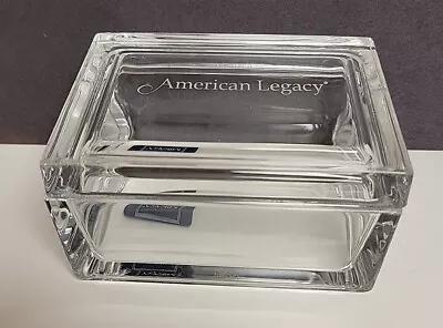 American Legacy Milkasa Rectangular Covered Candy Dish Or Trinket Box With Lid • $9.10