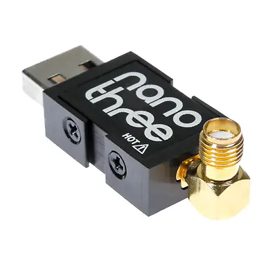 Nooelec NESDR Nano 3: Tiny RTL-SDR USB Set W/ 0.5PPM TCXO SMA Input Metal Case • $41.95