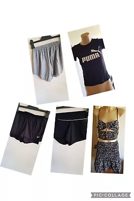 Ladies Xs Mixed Clothing 6 PCs Shein Puma Nike  • $60