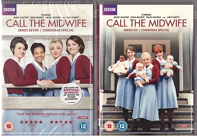 CALL THE MIDWIFE - Series Six + Series Seven - Christmas Special - 6 DVD - NEU • £20.65